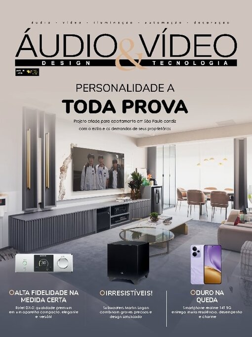 Title details for Áudio & Vídeo – Design e Tecnologia by EDICASE GESTAO DE NEGOCIOS EIRELI - Available